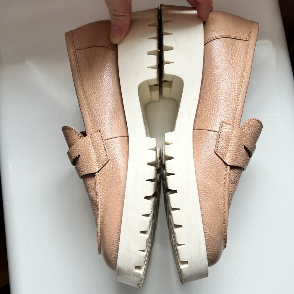 Bruno Premi Lug Sole Sporty Brown Loafer‎ White Sole - Picture 2 of 8